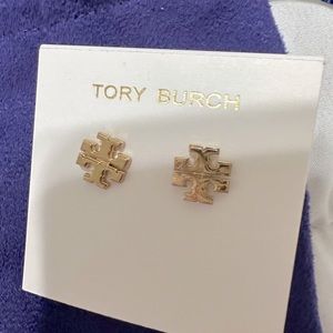 Tory Burch Logo post earrings